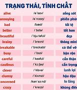 Danh Sách Các Từ Tiếng Anh Thông Dụng