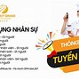 Lập Bảng Thông Báo Tuyển Dụng