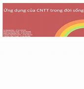 Ứng Dụng Cntt Trong Đời Sống